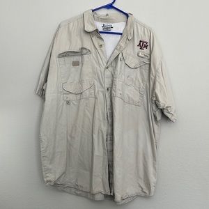 Texas A&M Columbia Fishing Shirt